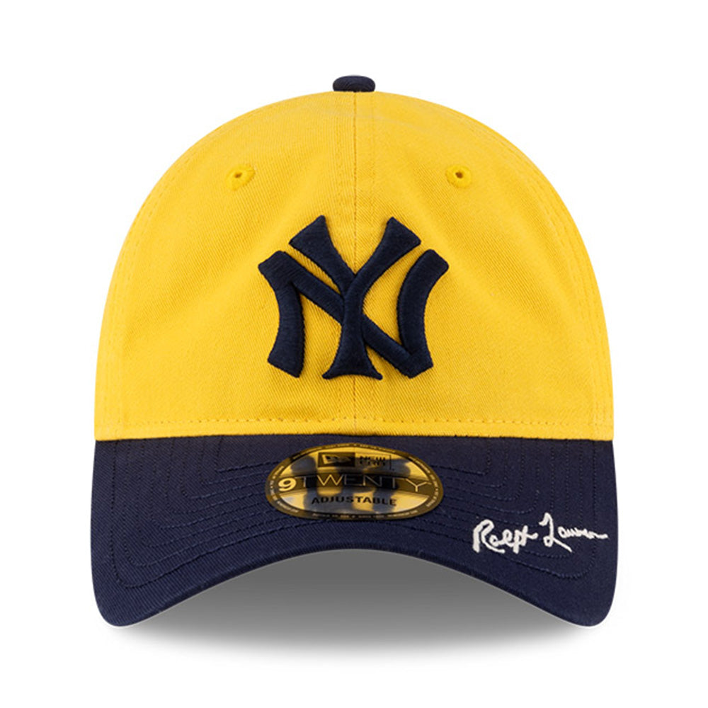 New Era x Ralph Lauren New York Yankees Yellow 9TWENTY Unstructured Adjustable Cap