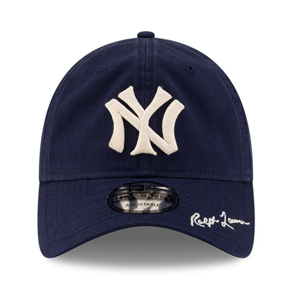 New Era x Ralph Lauren New York Yankees Navy 9TWENTY Unstructured Adjustable Cap