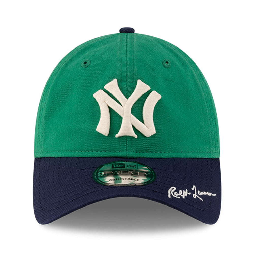 New Era x Ralph Lauren New York Yankees Green 9TWENTY Unstructured Adjustable Cap
