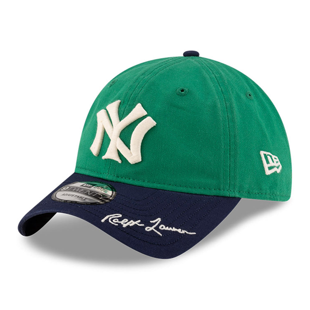 New Era x Ralph Lauren New York Yankees Green 9TWENTY Unstructured Adjustable Cap