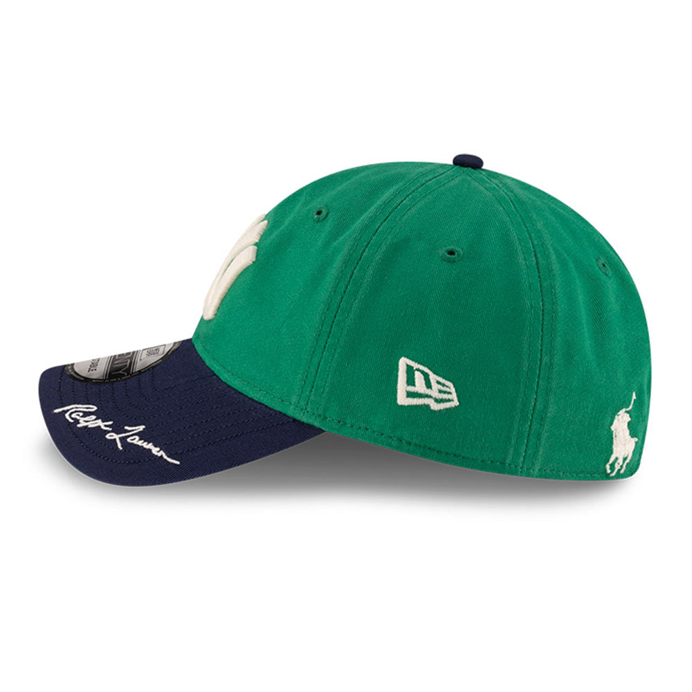 New Era x Ralph Lauren New York Yankees Green 9TWENTY Unstructured Adjustable Cap