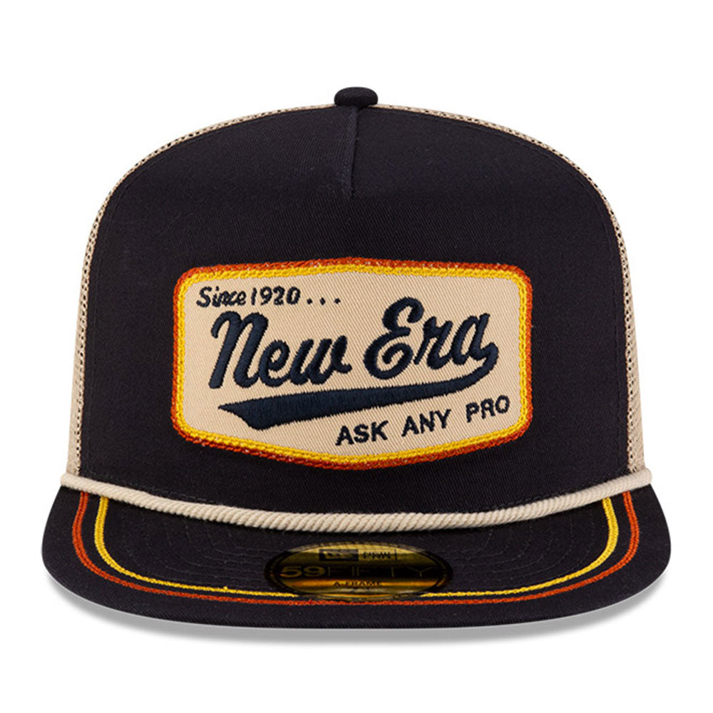 New Era Script 59FIFTY Day 2025 Multi Pre-Curved 59FIFTY A-Frame Trucker Fitted Cap