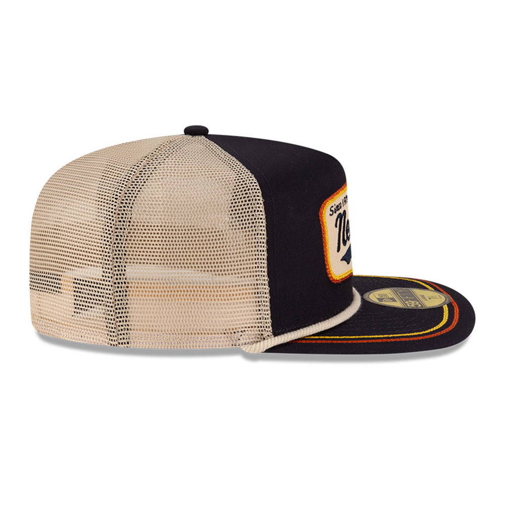 New Era Script 59FIFTY Day 2025 Multi Pre-Curved 59FIFTY A-Frame Trucker Fitted Cap
