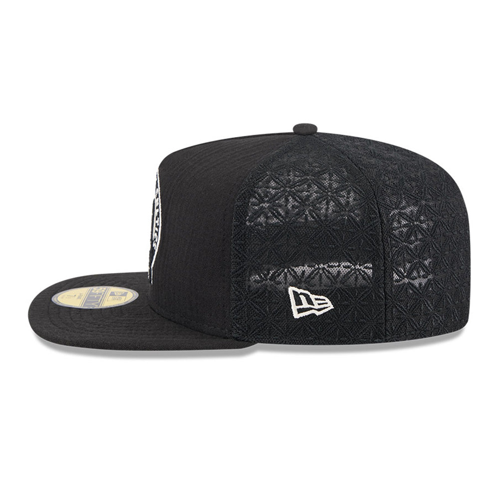 New Era Boston Celtics NBA 2025 59FIFTY Day Black 59FIFTY A-Frame Fitted Cap