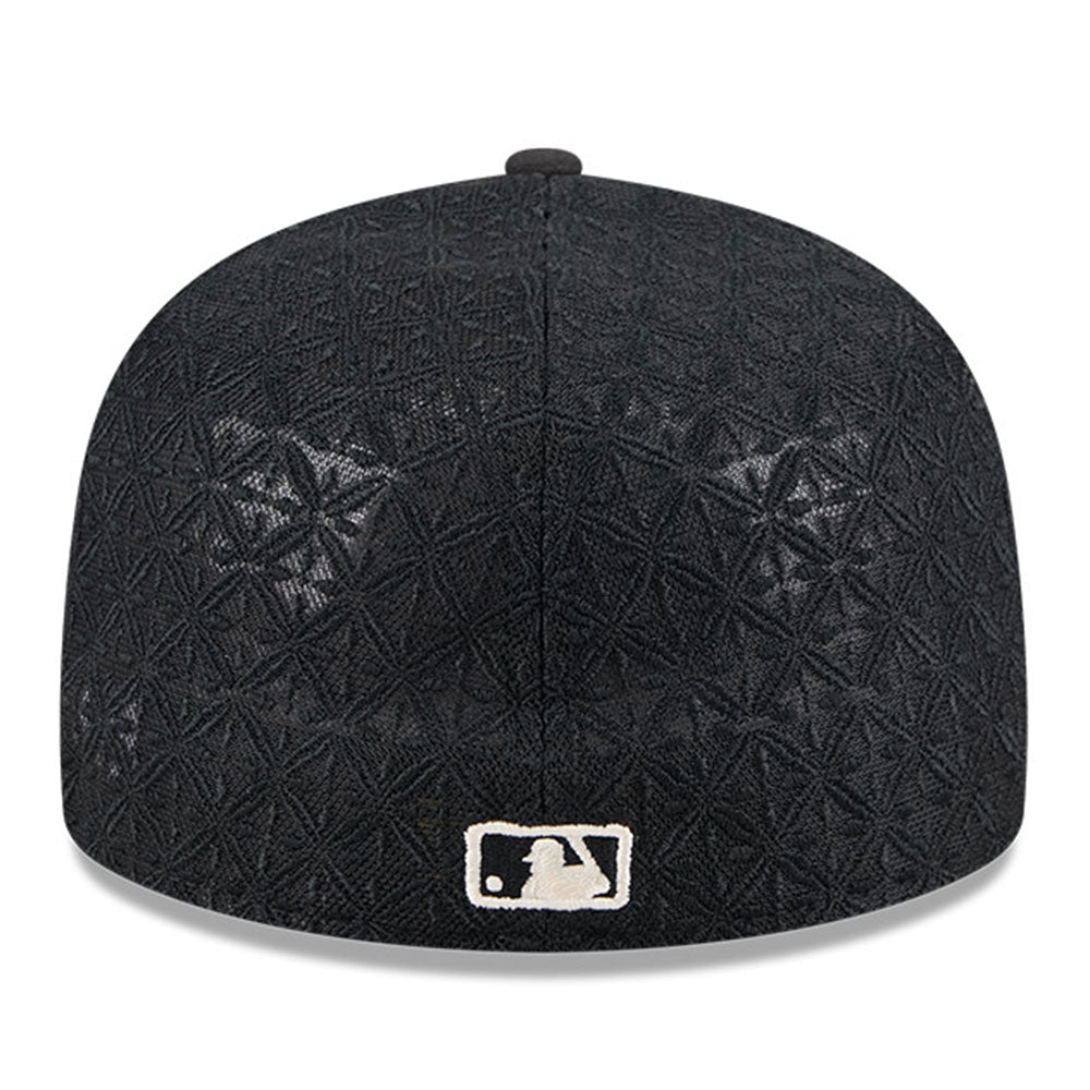 New Era Los Angeles Dodgers MLB 2025 59FIFTY Day Black 59FIFTY A-Frame Fitted Cap