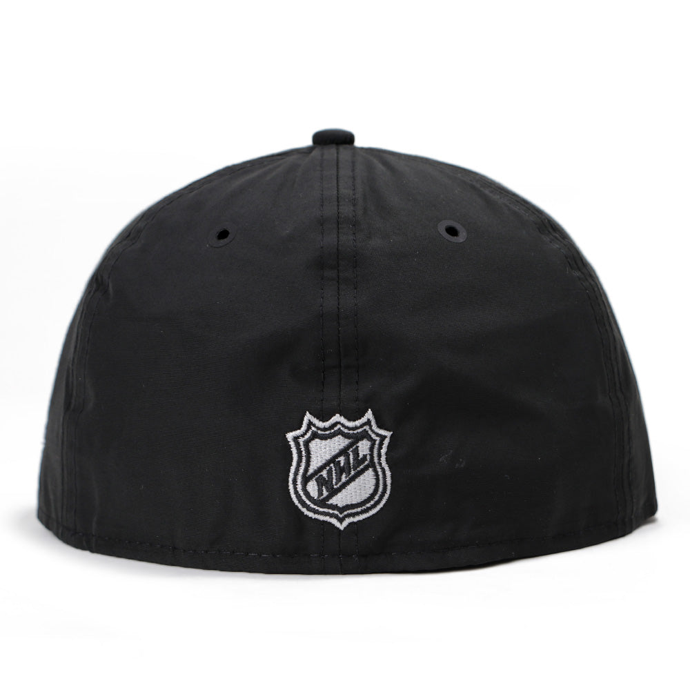 New Era Los Angeles Kings NHL 2025 59FIFTY Day Black 59FIFTY Split Panel FItted Cap