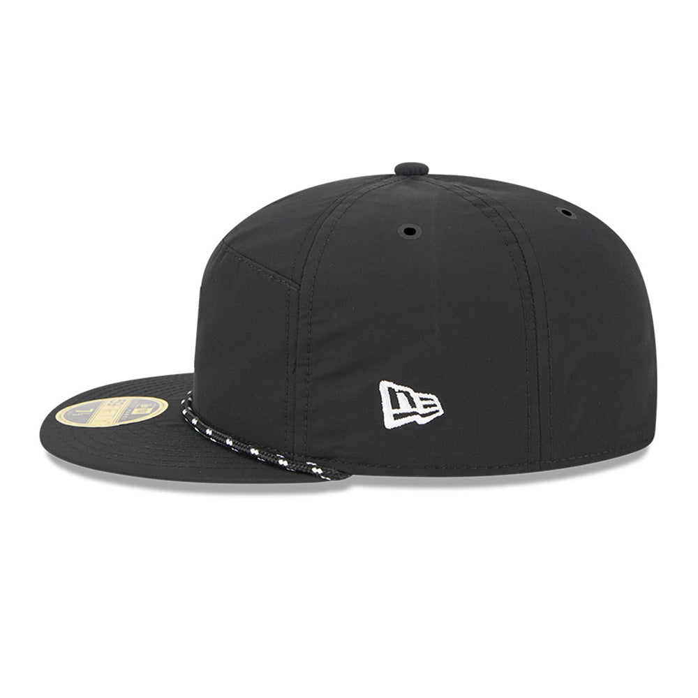 New Era Las Vegas Raiders NFL 2025 59FIFTY Day Black 59FIFTY Split Panel FItted Cap