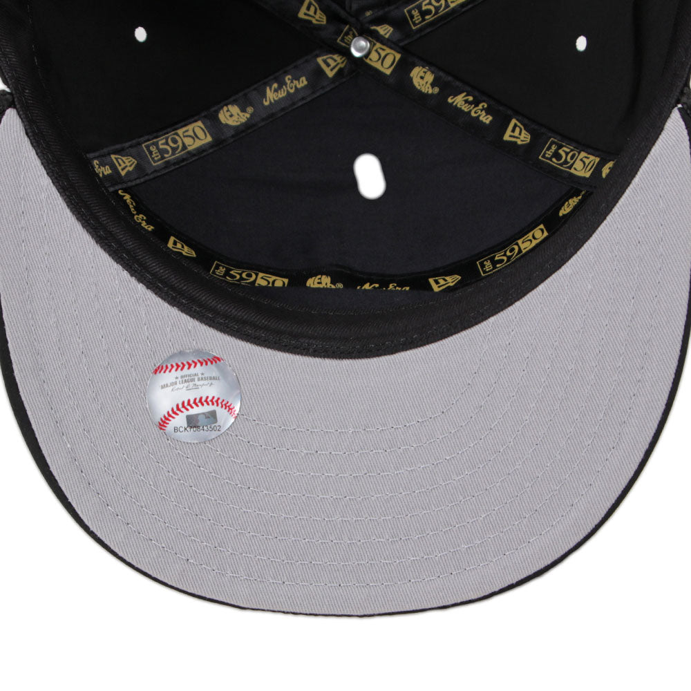 New Era New York Yankees MLB 2025 59FIFTY Day Black 59FIFTY Split Panel FItted Cap