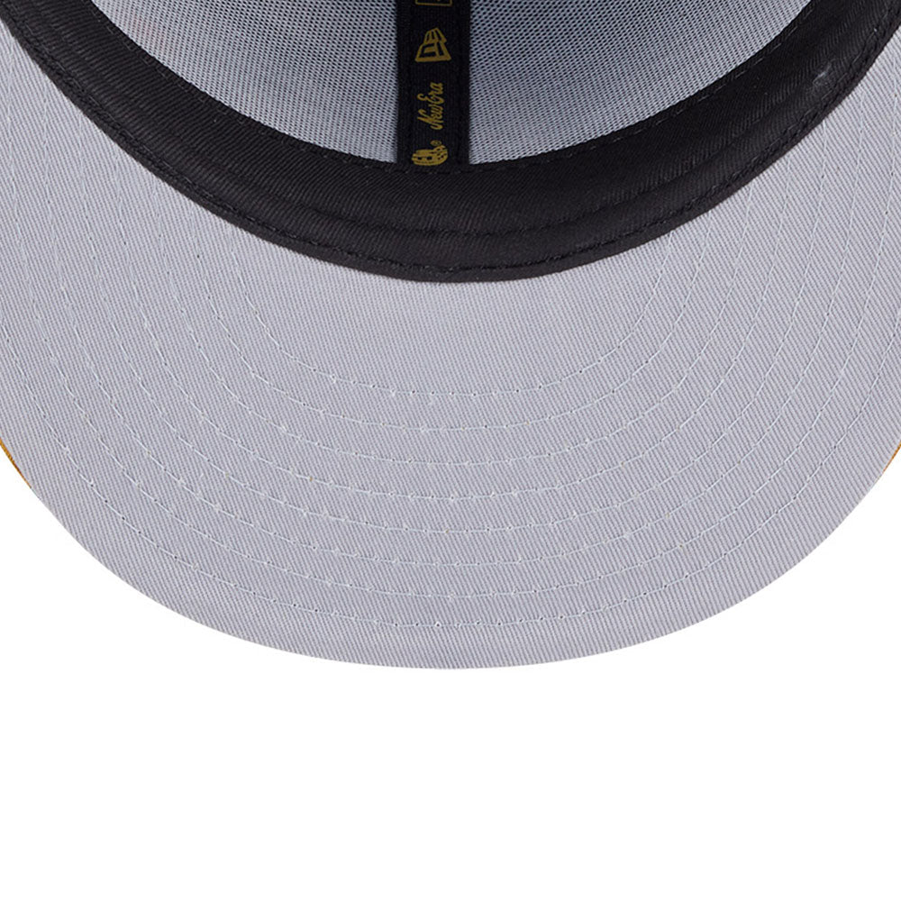 New Era Los Angeles Lakers Gold Logo NBA 2025 59FIFTY Day Black Gold 59FIFTY Fitted Cap