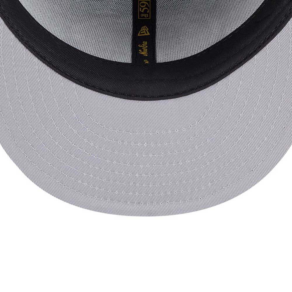 New Era San Francisco 49ers Gold Logo NFL 2025 59FIFTY Day Black Gold 59FIFTY Fitted Cap