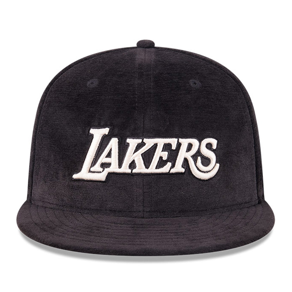 New Era Los Angeles Lakers Wordmark NBA 2025 59FIFTY Day Black 59FIFTY FItted Cap