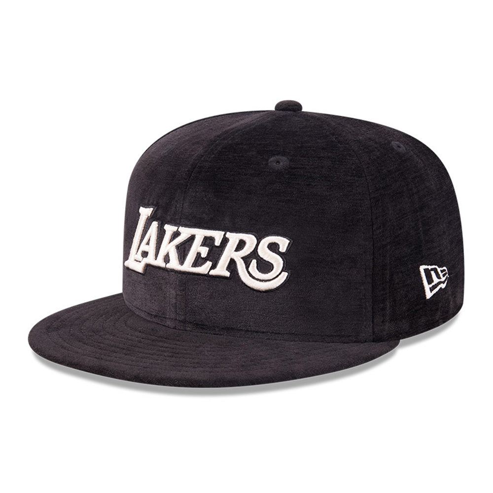 New Era Los Angeles Lakers Wordmark NBA 2025 59FIFTY Day Black 59FIFTY FItted Cap