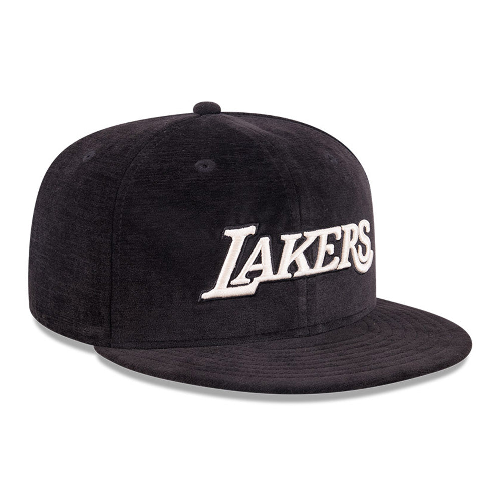 New Era Los Angeles Lakers Wordmark NBA 2025 59FIFTY Day Black 59FIFTY FItted Cap