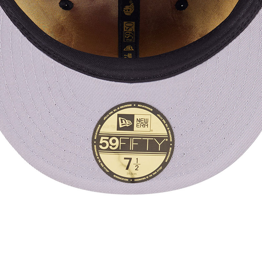 New Era Los Angeles Dodgers Wordmark MLB 2025 59FIFTY Day Black 59FIFTY FItted Cap