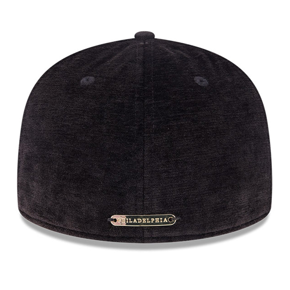 New Era Philadelphia Phillies Wordmark MLB 2025 59FIFTY Day Black 59FIFTY FItted Cap