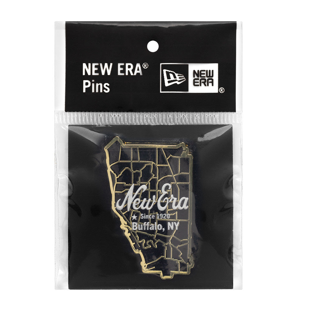New Era Buffalo Map 2025 59FIFTY Day Gold Black Pin Accessory