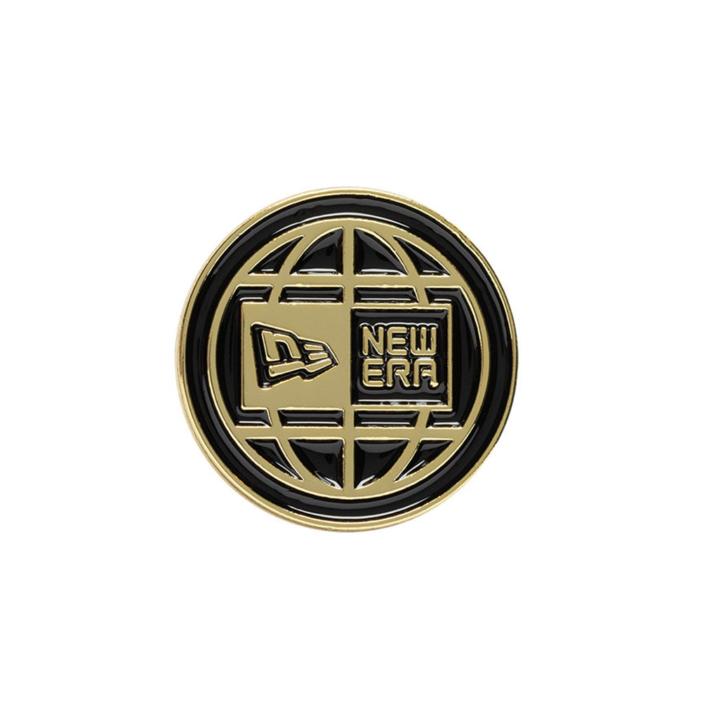 New Era 5950 HQ 2025 59FIFTY Black Gold Pin Accessory