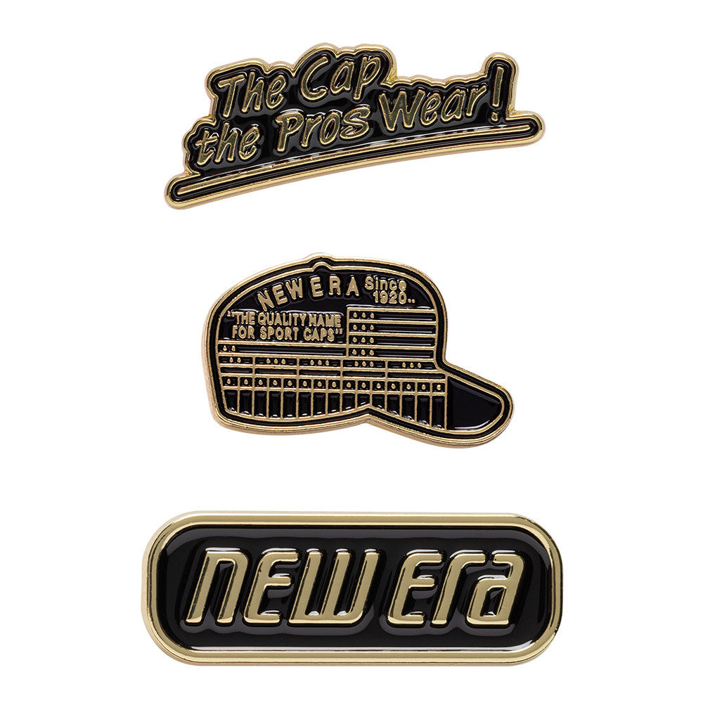 New Era NE 5950 3 Pack 2025 59FIFTY Day Gold Black Pin Accessory