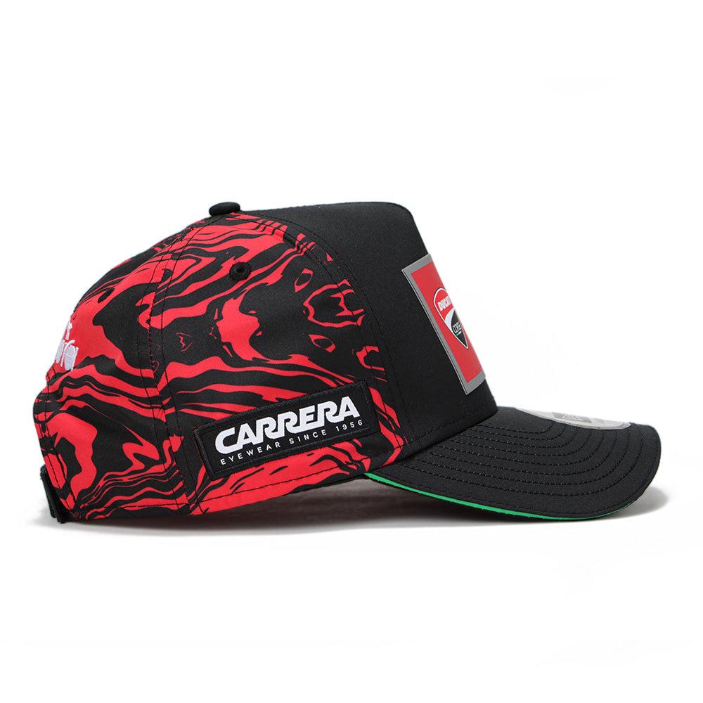 New Era Ducati Team Misano Black Red 9FORTY E-Frame Snapback Cap