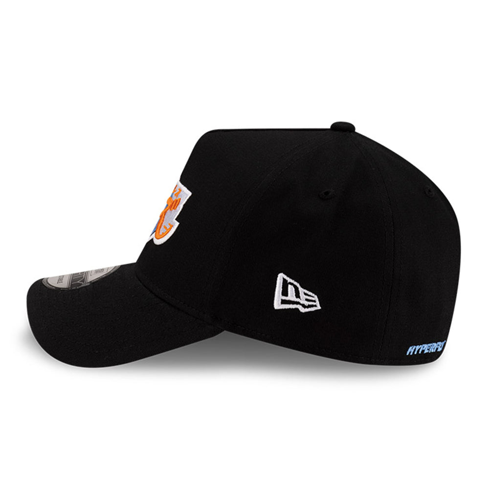 New Era Los Angeles Lakers Hyperfly Katakana x NBA All Star Game Light Logo Black 9FORTY A-Frame Snapback Cap