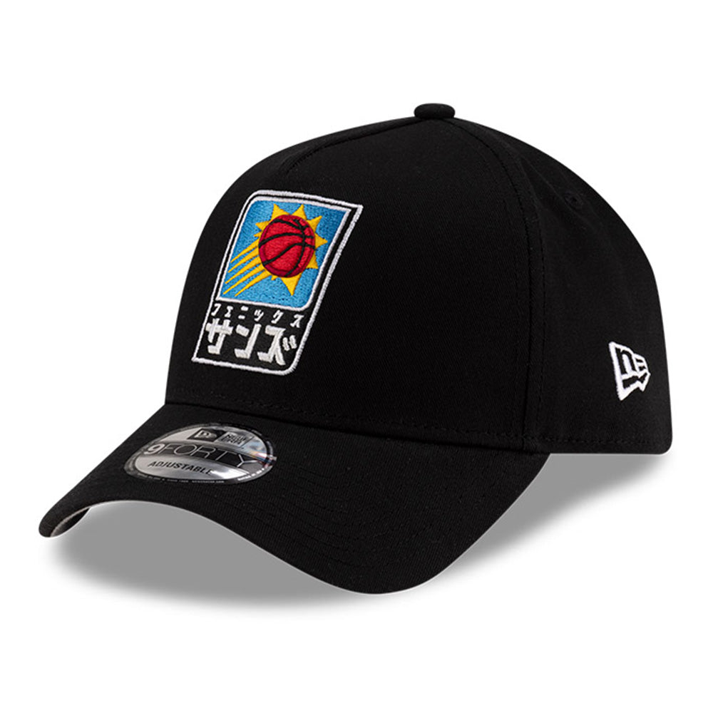 New Era Phoenix Suns Hyperfly Katakana x NBA All Star Game Black 9FORTY A-Frame Snapback Cap