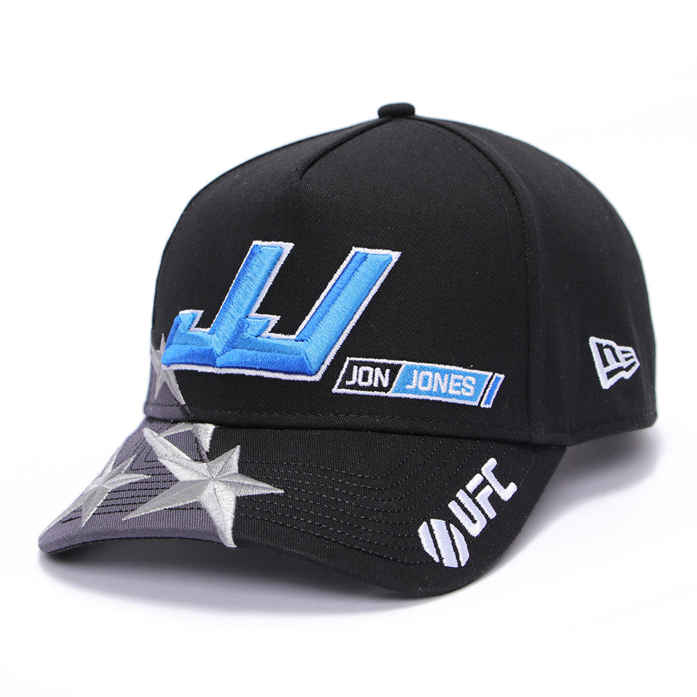 New Era Jon Jones UFC Ultimate Fighting Black 9FORTY A-Frame Snapback Cap
