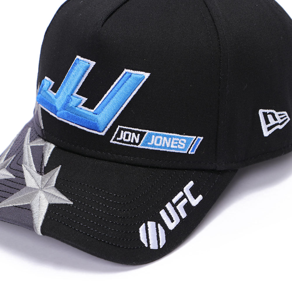 New Era Jon Jones UFC Ultimate Fighting Black 9FORTY A-Frame Snapback Cap