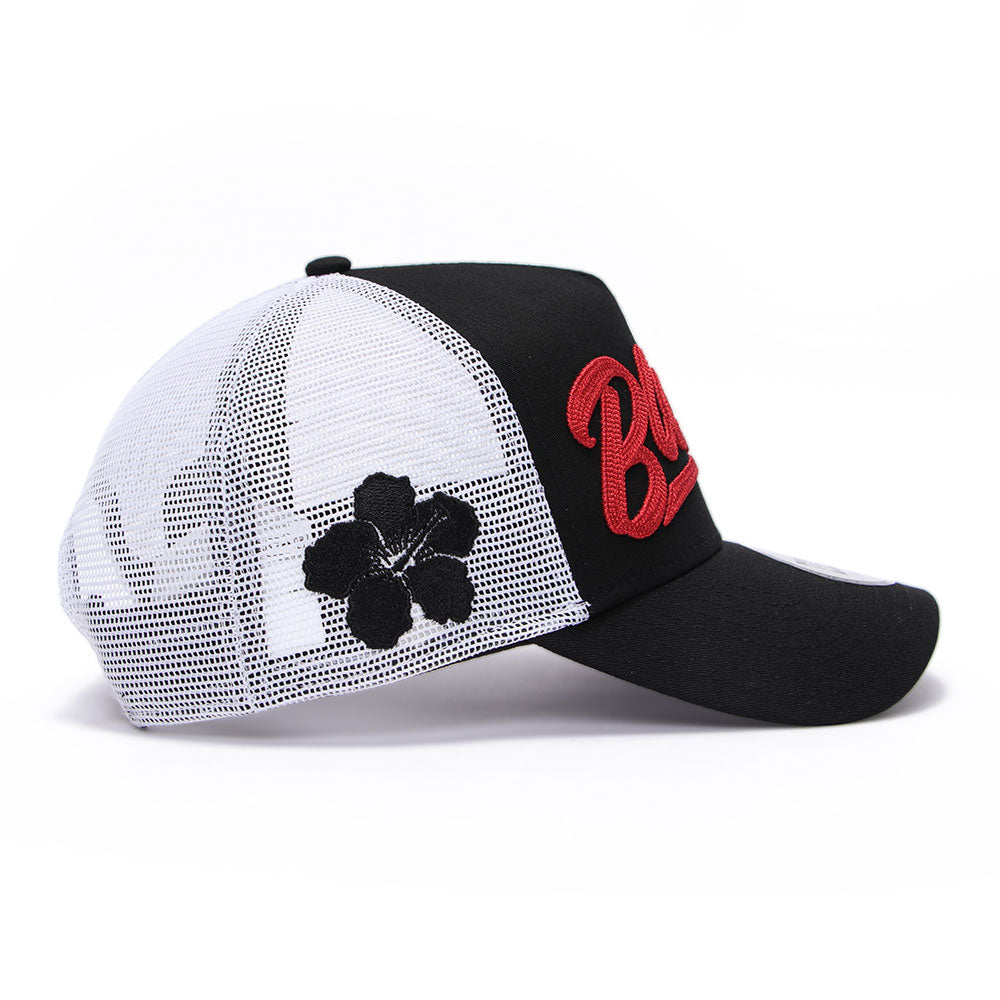New Era Max Holloway UFC Ultimate Fighting Black 9FORTY E-Frame Trucker Snapback Cap