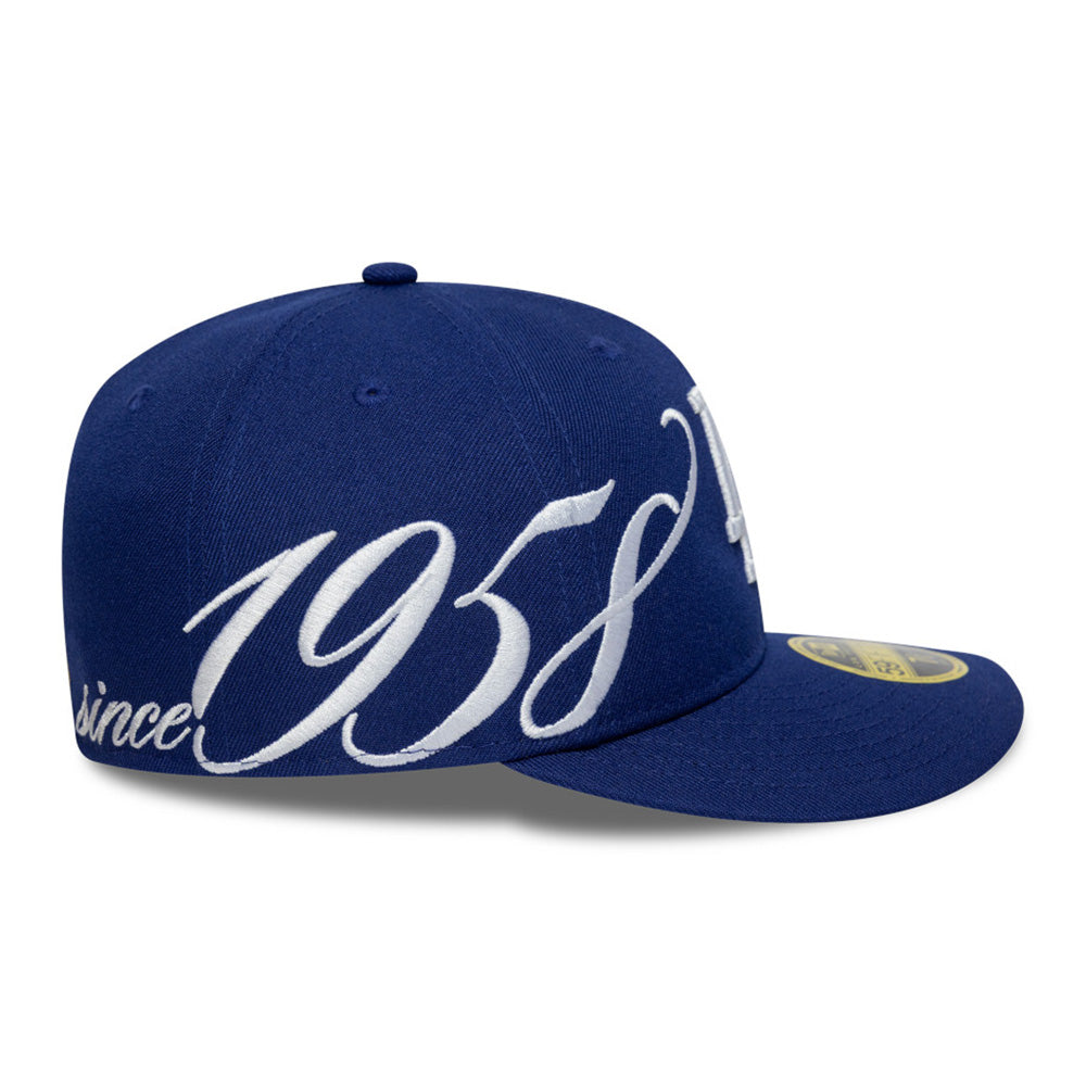 New Era Los Angeles Dodgers MLB 2025 59FIFTY Day Blue 59FIFTY Low Profile Fitted Cap
