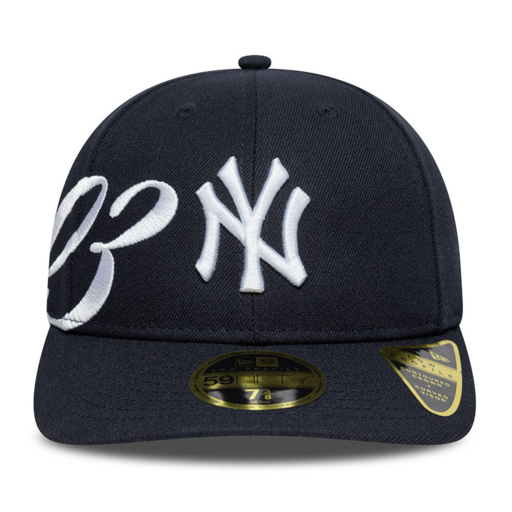 New Era New York Yankees MLB 2025 59FIFTY Day Navy 59FIFTY Low Profile Fitted Cap