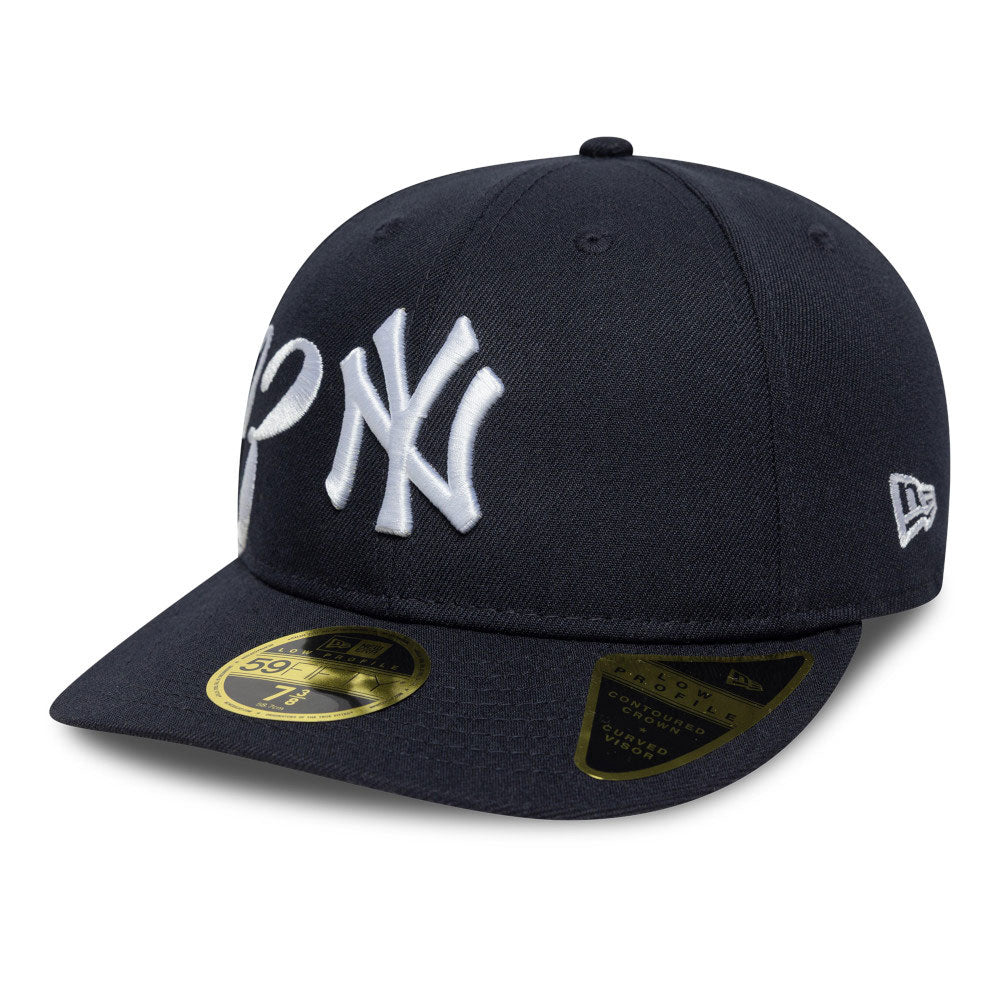 New Era New York Yankees MLB 2025 59FIFTY Day Navy 59FIFTY Low Profile Fitted Cap