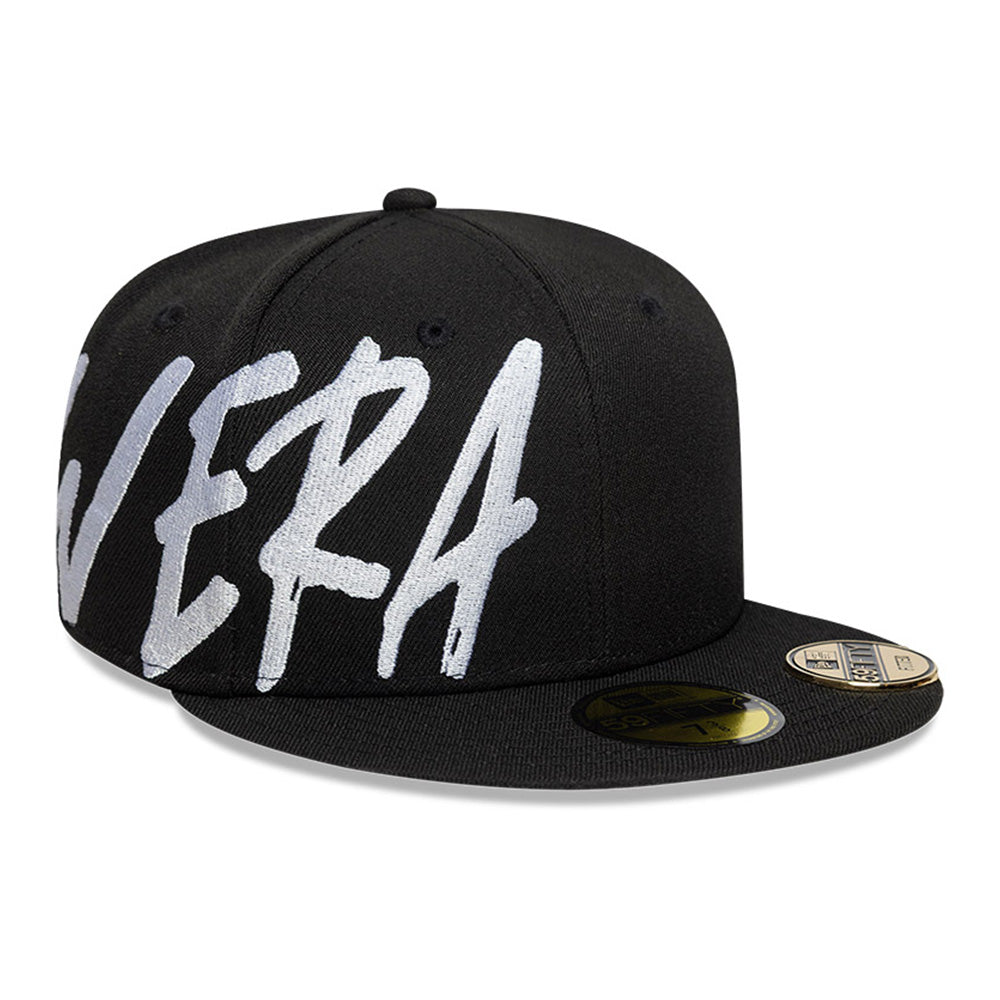 New Era NE Script 2025 59FIFTY Day Black 59FIFTY Fitted Cap