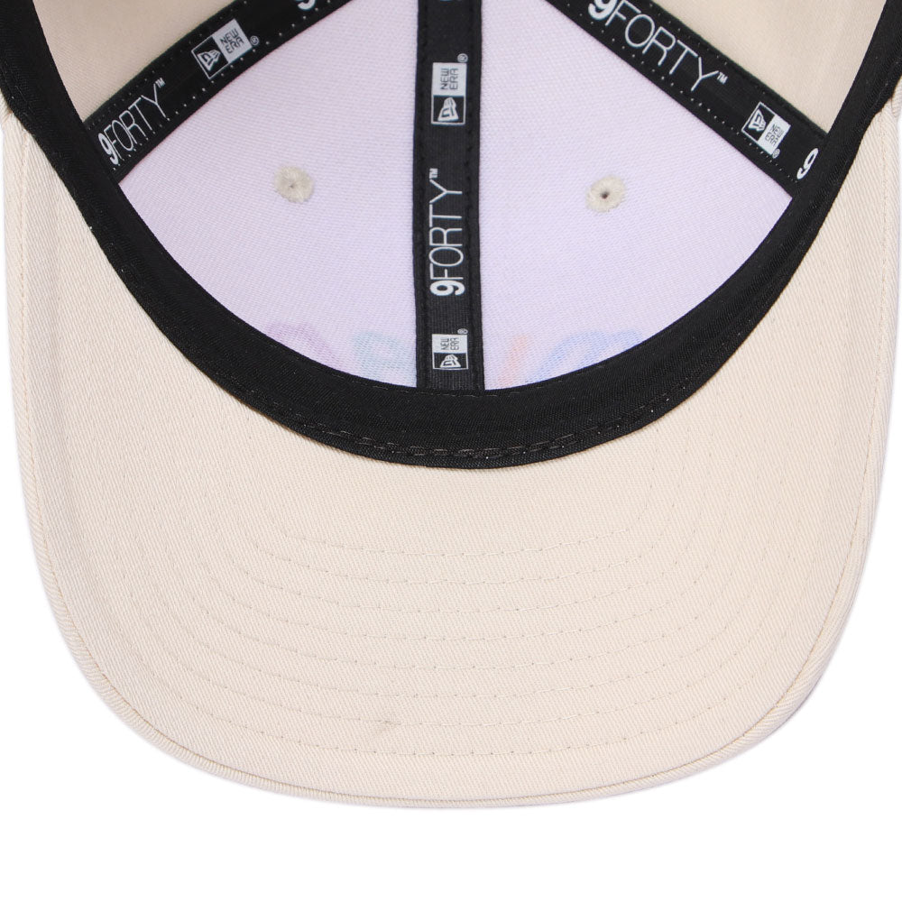 New Era AC Milan Football Club Wordmark Light Cream 9FORTY Adjustable Cap