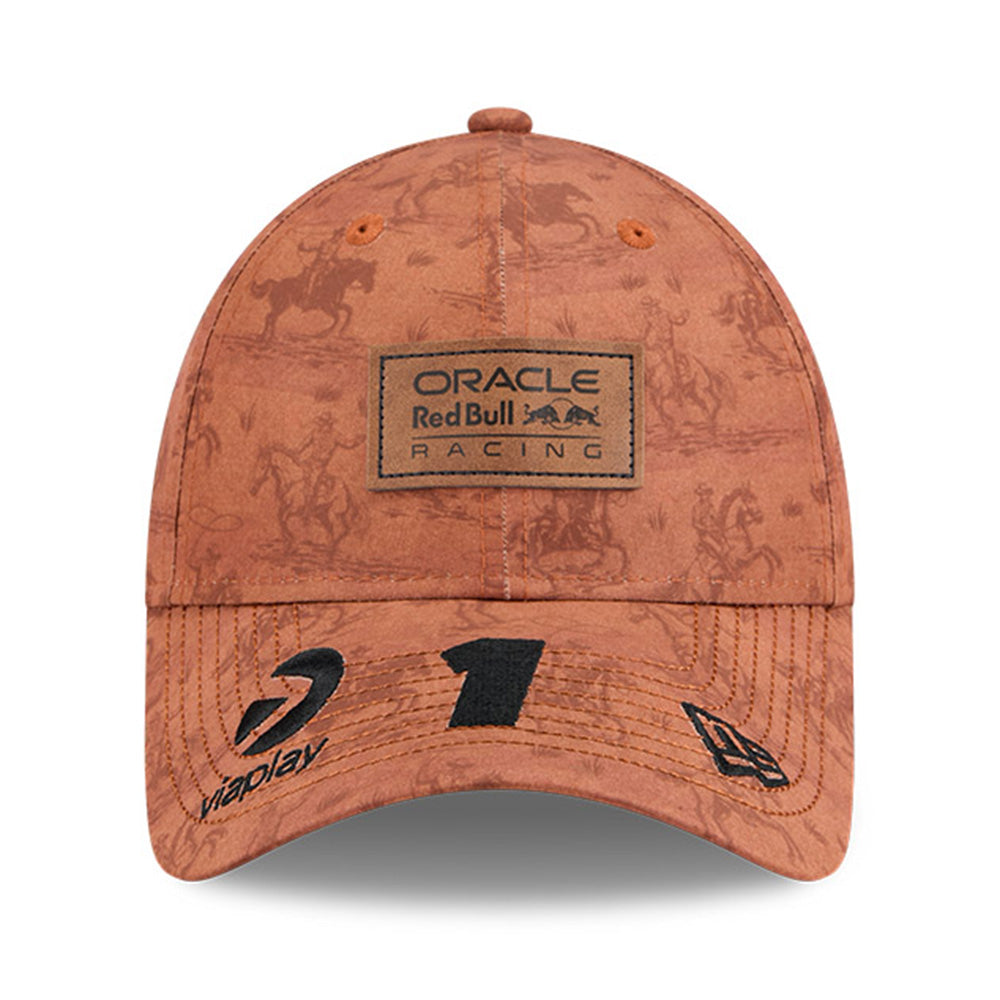 New Era Oracle Red Bull Racing Max Verstappen Austin Race Special Rust Copper 9FORTY Adjustable Cap