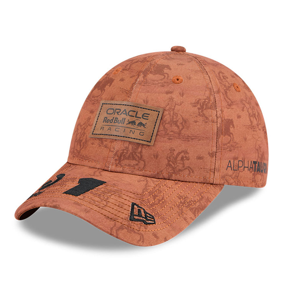 New Era Oracle Red Bull Racing Max Verstappen Austin Race Special Rust Copper 9FORTY Adjustable Cap