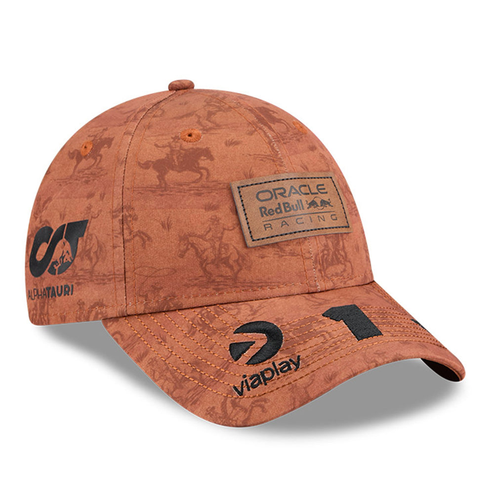 New Era Oracle Red Bull Racing Max Verstappen Austin Race Special Rust Copper 9FORTY Adjustable Cap