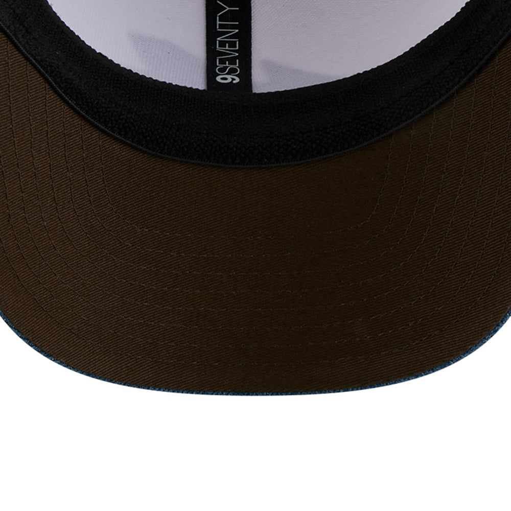 New Era BWT Alpine F1 Team Austin Race Special Light Beige 9SEVENTY Stretch Snapback Cap