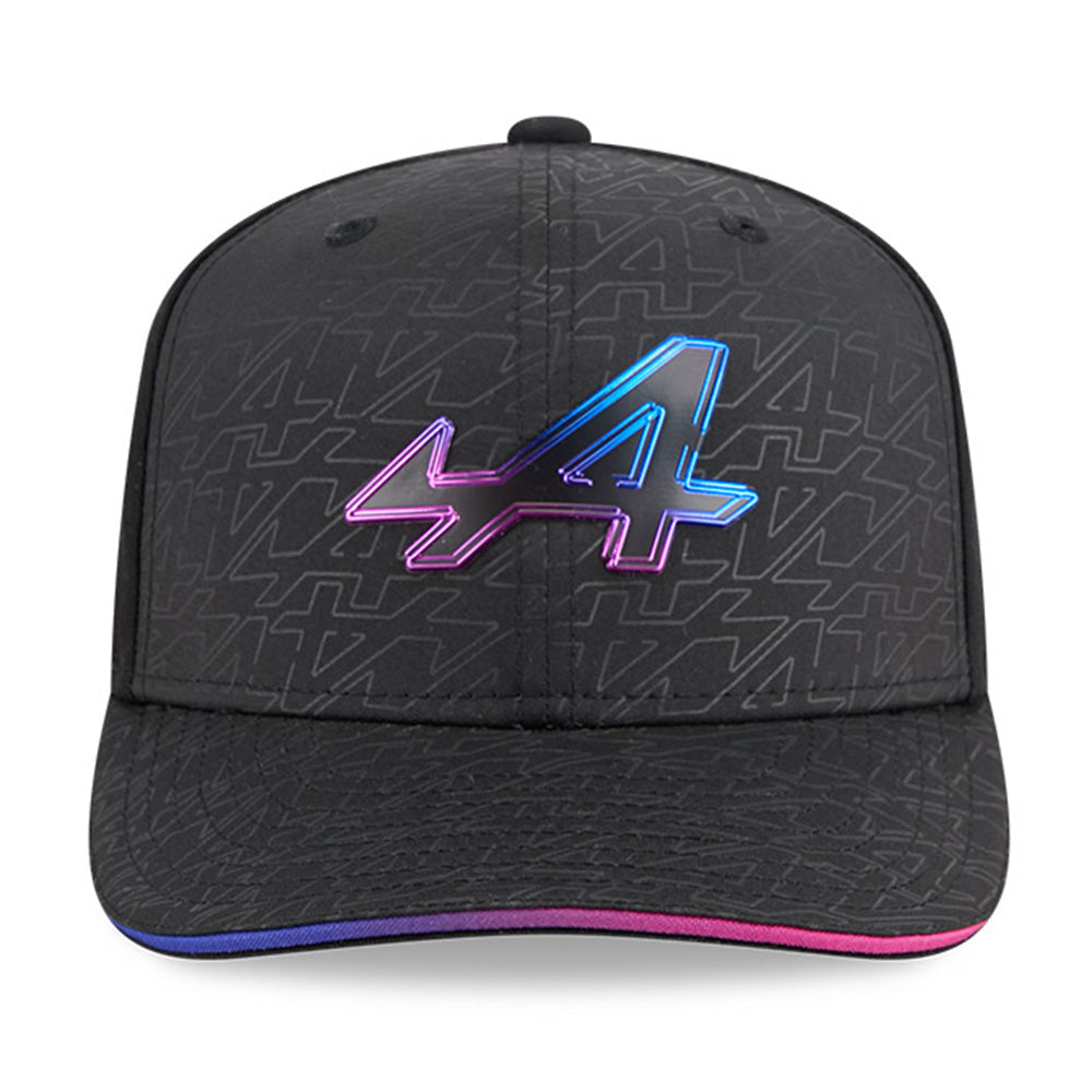 New Era BWT Alpine F1 Team Las Vegas Race Special Black 9SEVENTY Stretch Snapback Cap