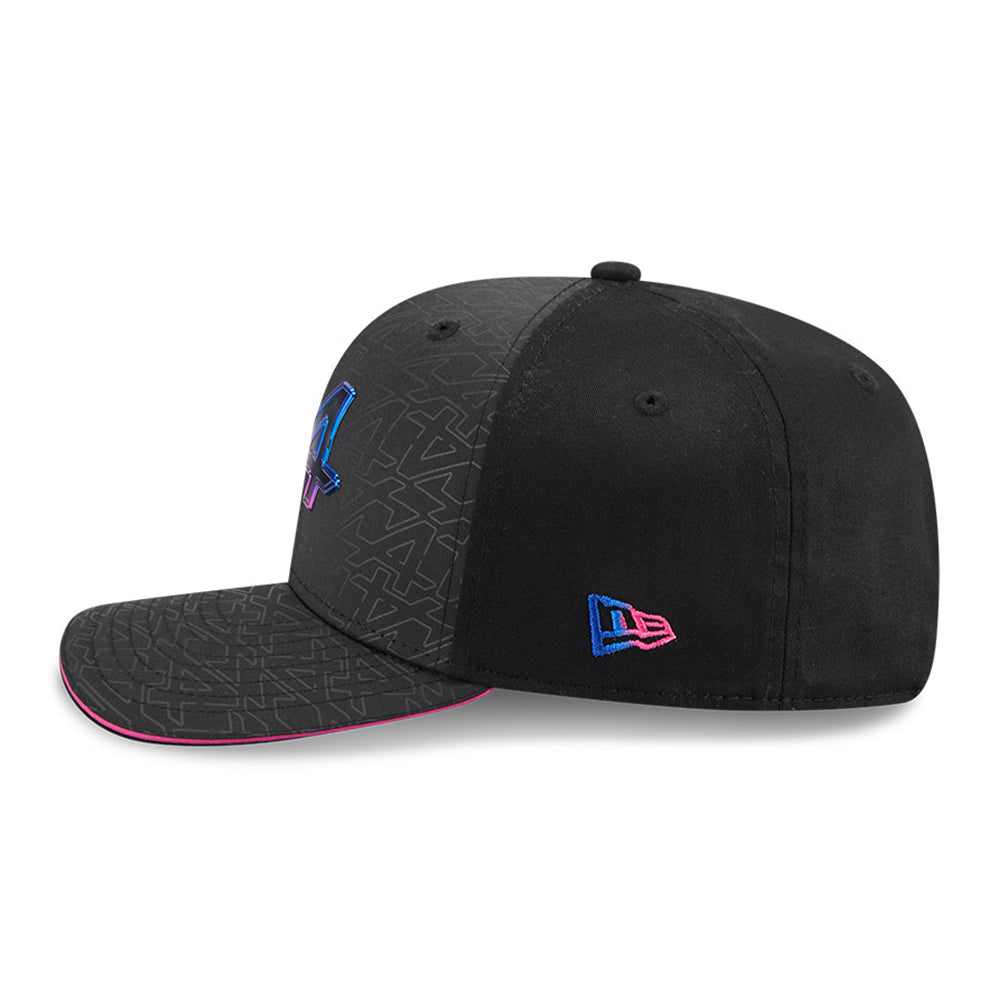 New Era BWT Alpine F1 Team Las Vegas Race Special Black 9SEVENTY Stretch Snapback Cap