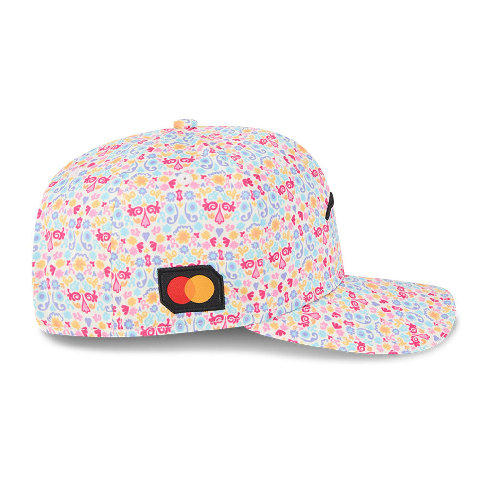 New Era McLaren Racing Mexico Race Special White Multi 9SEVENTY Stretch Snapback Cap
