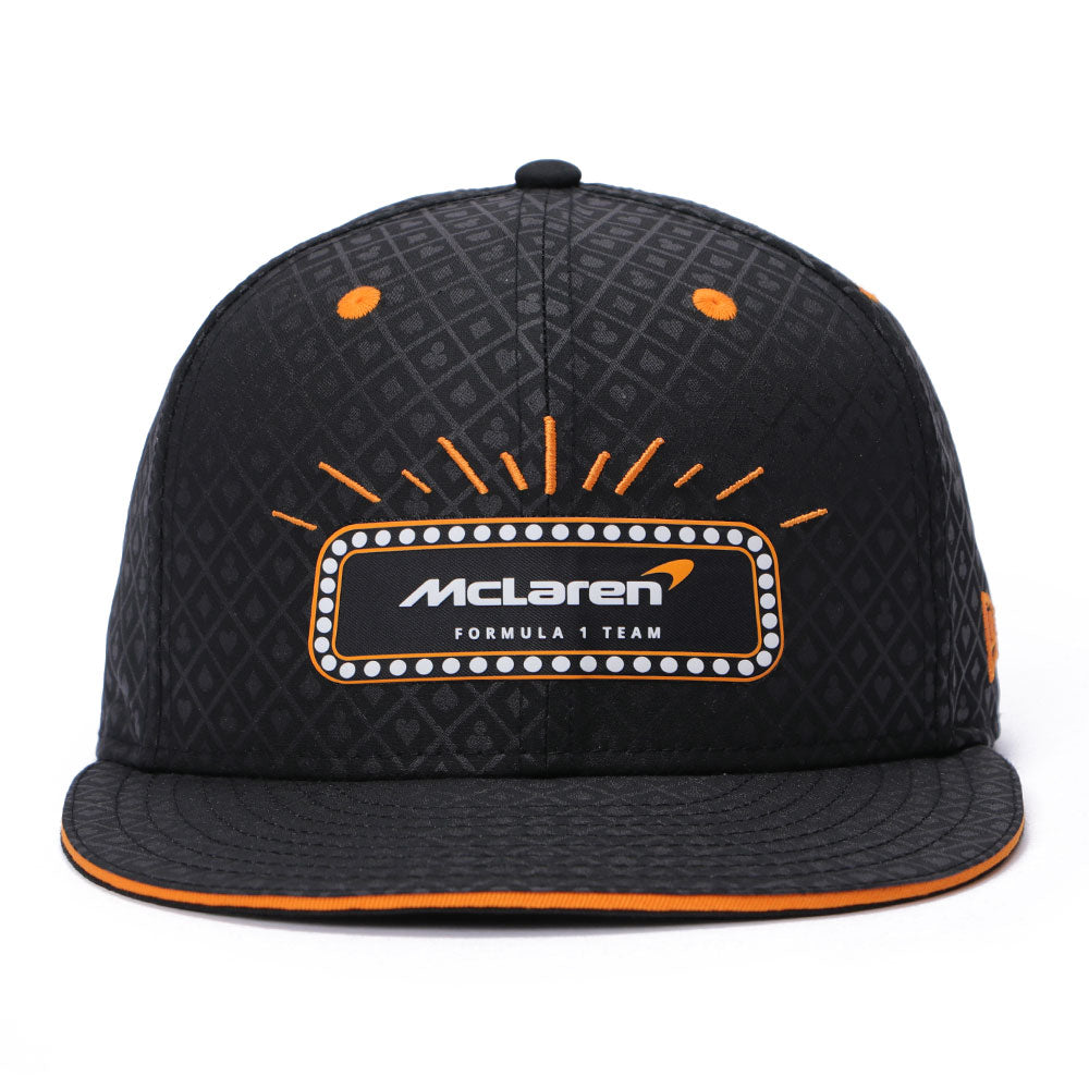 New Era McLaren Racing Las Vegas Race Special Black Orange 59FIFTY Fitted Cap