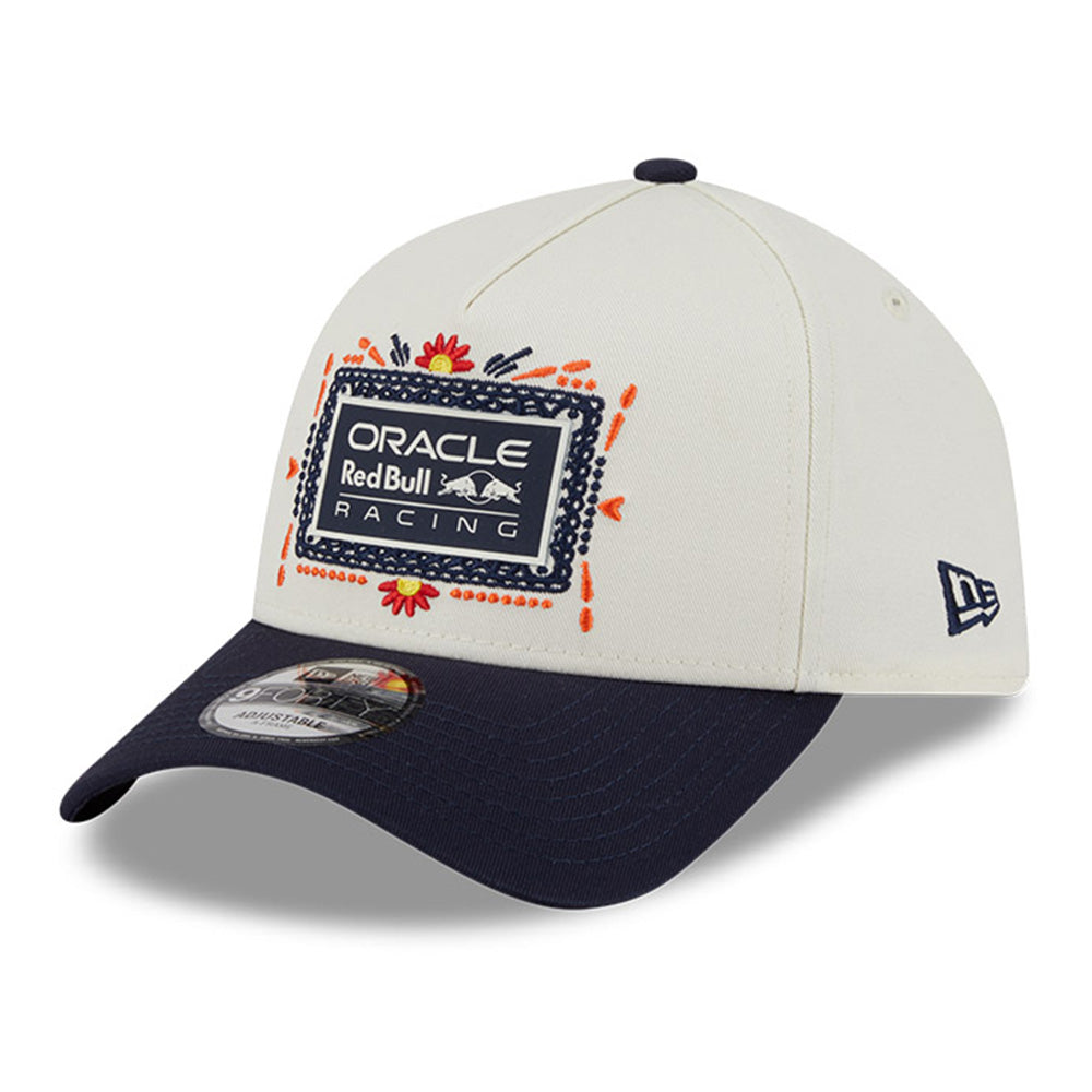 New Era Oracle Red Bull Racing Mexico Race Special White 9FORTY A-Frame Snapback Cap