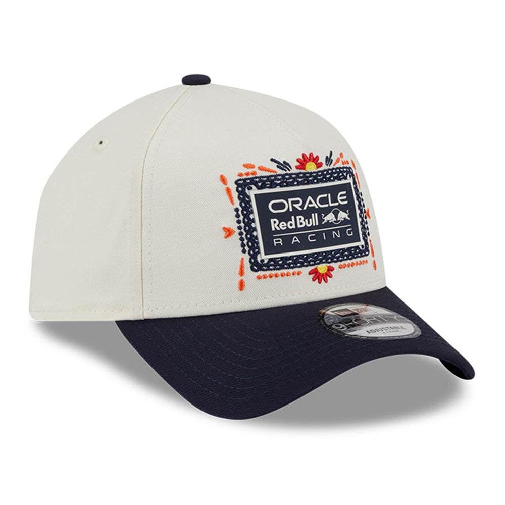 New Era Oracle Red Bull Racing Mexico Race Special White 9FORTY A-Frame Snapback Cap