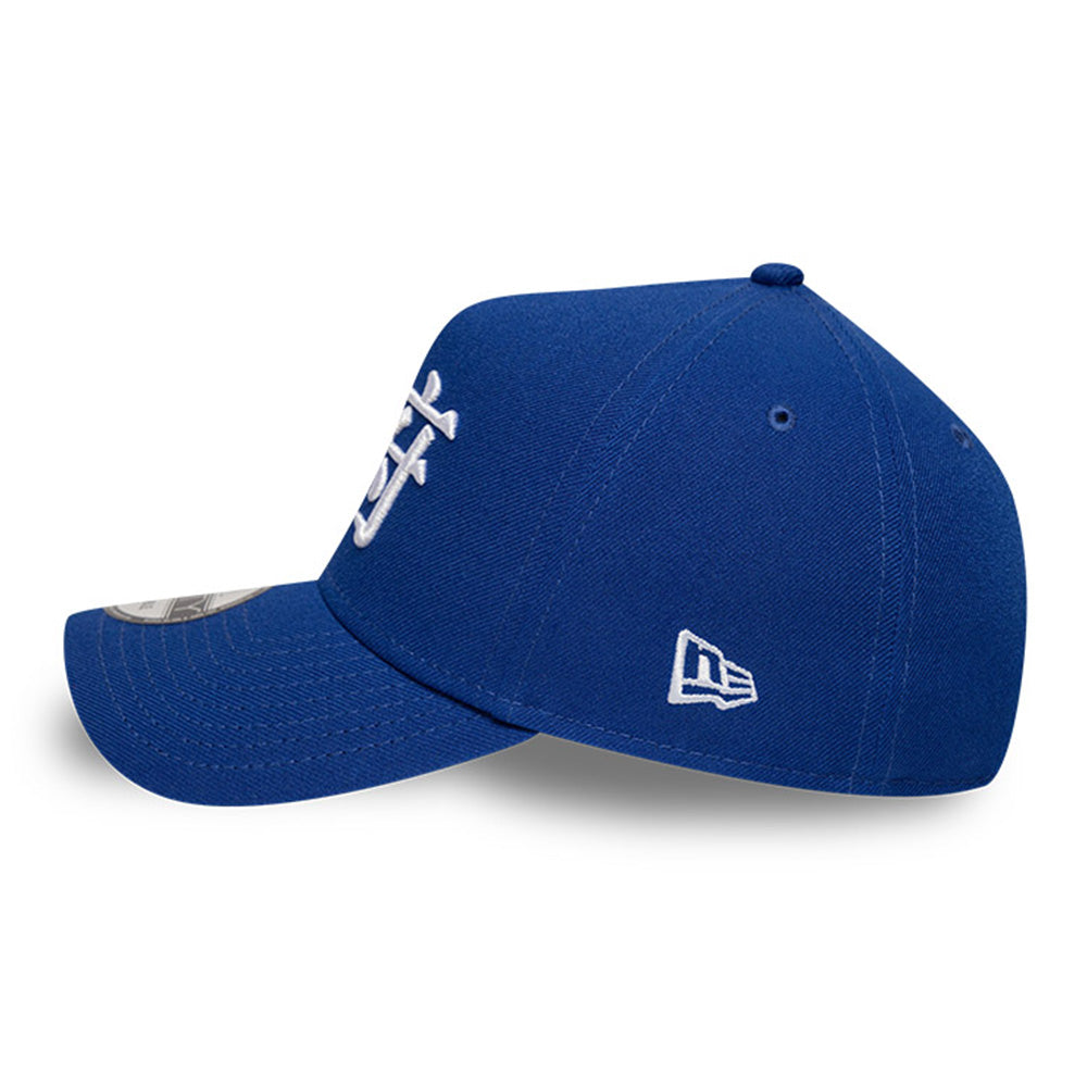 New Era Los Angeles Dodgers Japanese Kanji Royal Blue 9FORTY A-Frame Snapback Cap