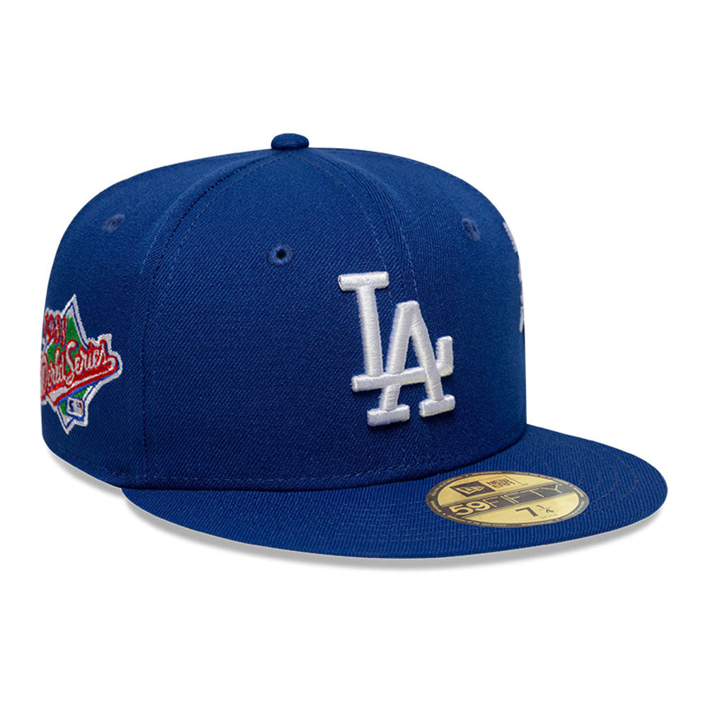New Era Los Angeles Dodgers Japanese Kanji Royal Blue 59FIFTY Fitted Cap