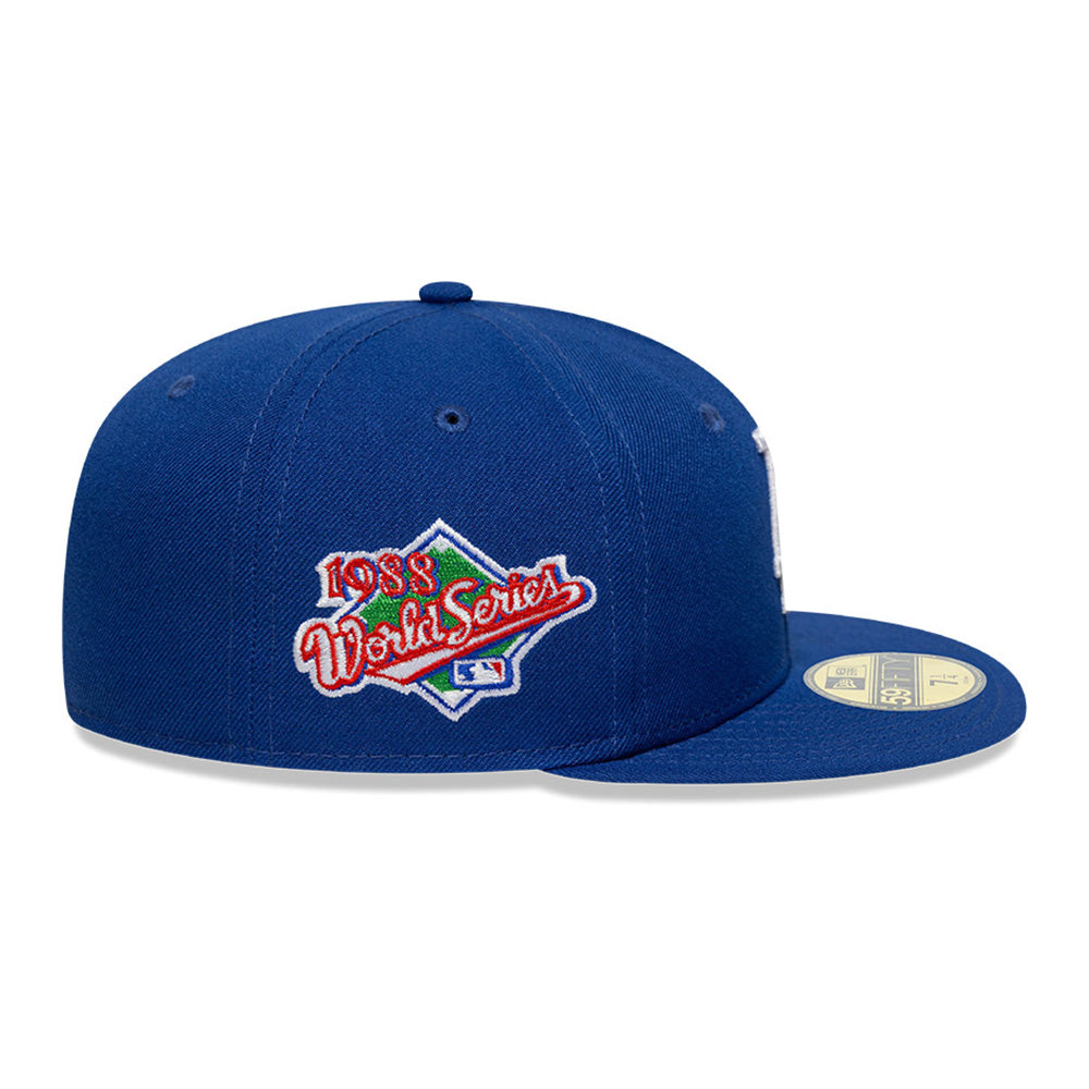 New Era Los Angeles Dodgers Japanese Kanji Royal Blue 59FIFTY Fitted Cap