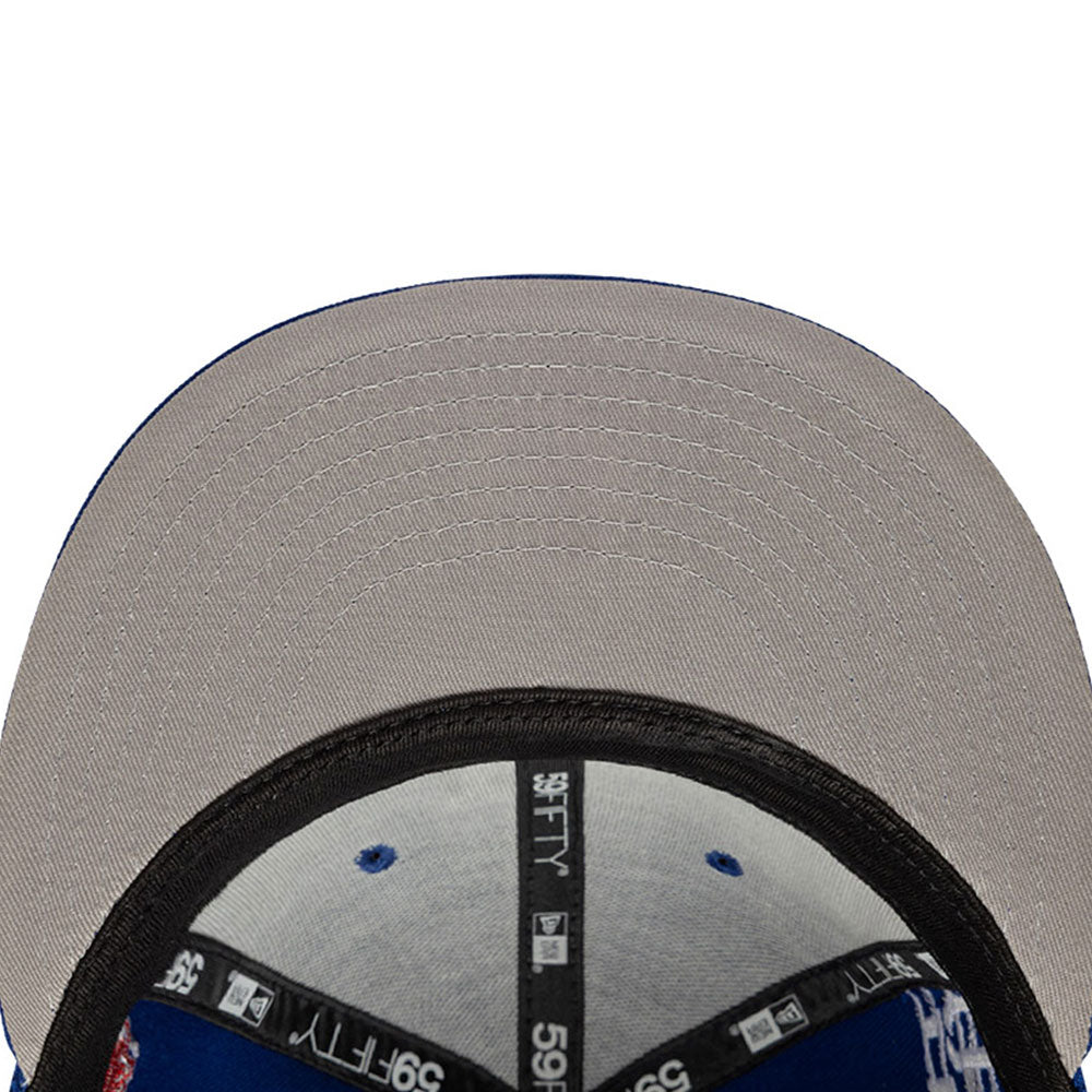 New Era Los Angeles Dodgers Japanese Kanji Royal Blue 59FIFTY Fitted Cap