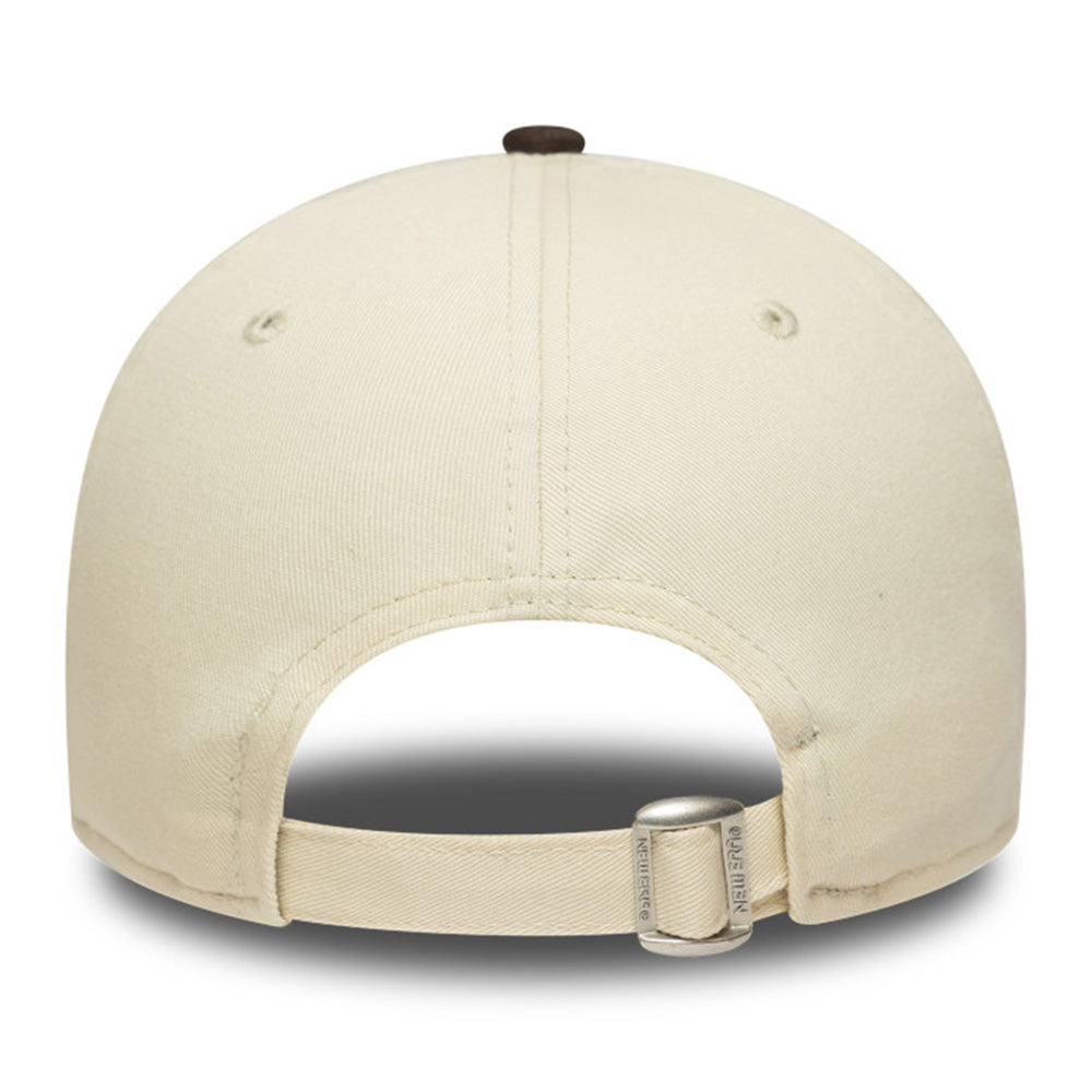 New Era Los Angeles Dodgers Side Patch Light Cream 9FORTY Adjustable Cap