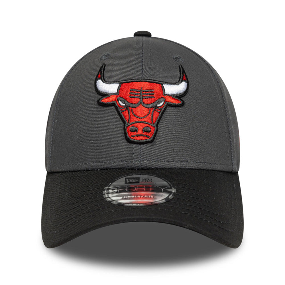 New Era Chicago Bulls Side Patch Steel Clouds 9FORTY Adjustable Cap