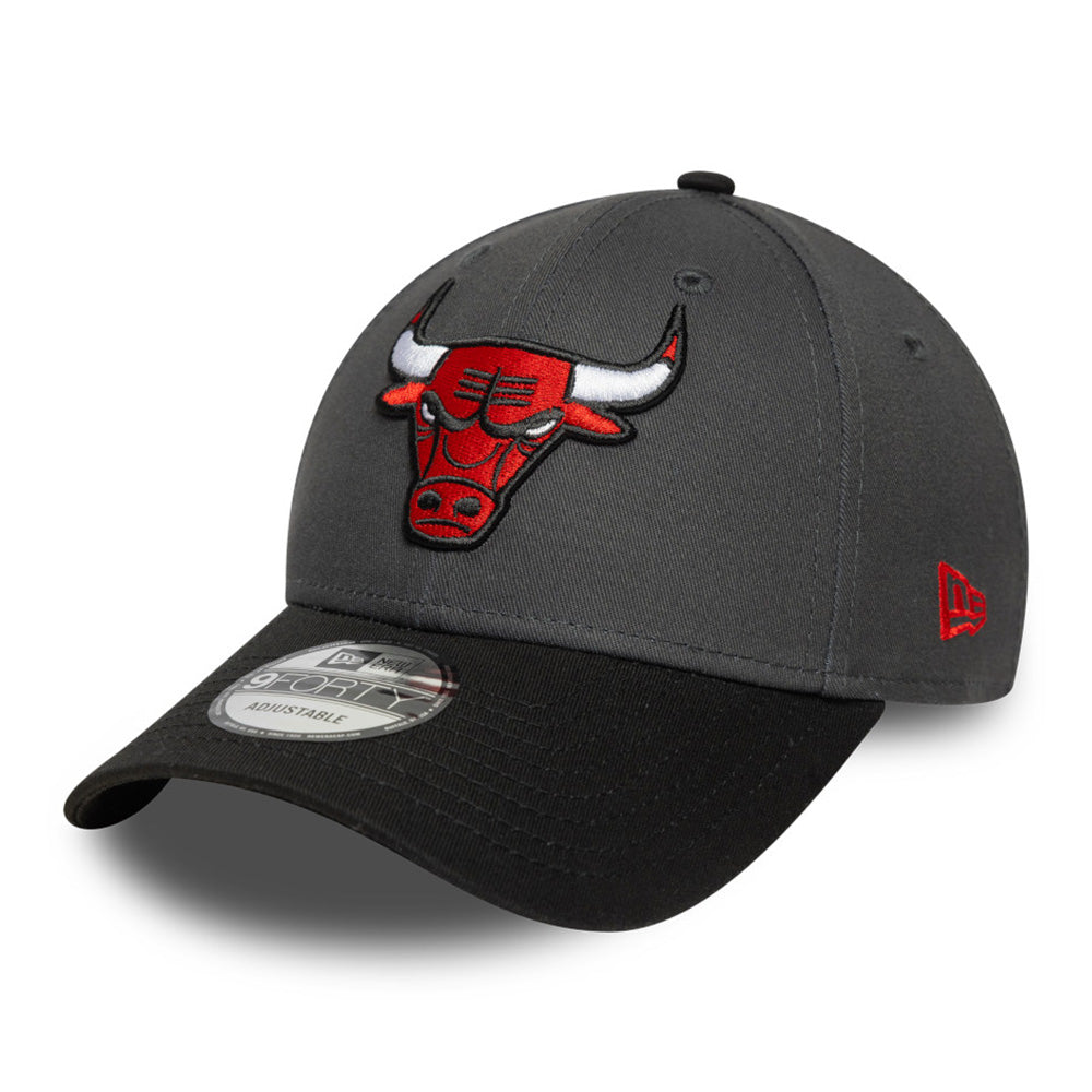 New Era Chicago Bulls Side Patch Steel Clouds 9FORTY Adjustable Cap